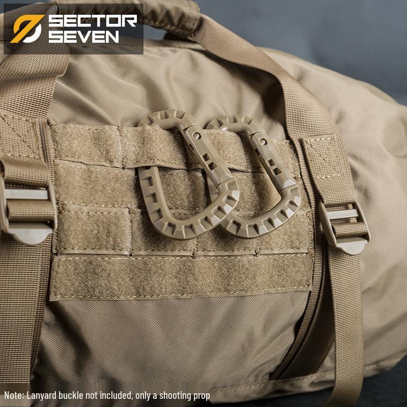 District 7 Puffer Fish Tactical Bucket Crossbody Bag for Sports, Travel, or Business