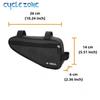 Bicycle Triangle Bag Bike Front Tube Frame Saddle Storage Bags MTB Cycling Pouch Durable Bike Versatile Bag Bicycle Accessories