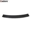 Rear Trunk Spoiler Cover Trim For Toyota CHR C-HR 2016 2017 2018  Carbon Fiber Car Tailgate Roof Wing Strip Accessories