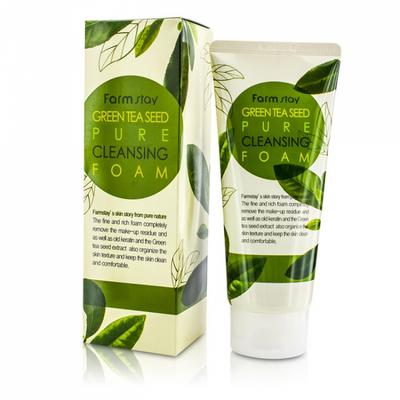 Green Tea Seed Pure Cleansing Foam 180ml + ZUFÄLLIGES GESCHENK