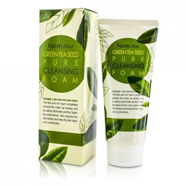 

Farm Stay Green Tea Seed Pure Cleansing Foam 180ml +RANDOM GIFT