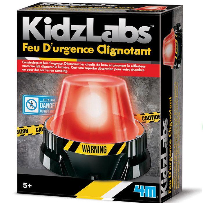 Science Kit - 4M - Flashing Emergency Light - DIY - For Children Ages 8 and Up