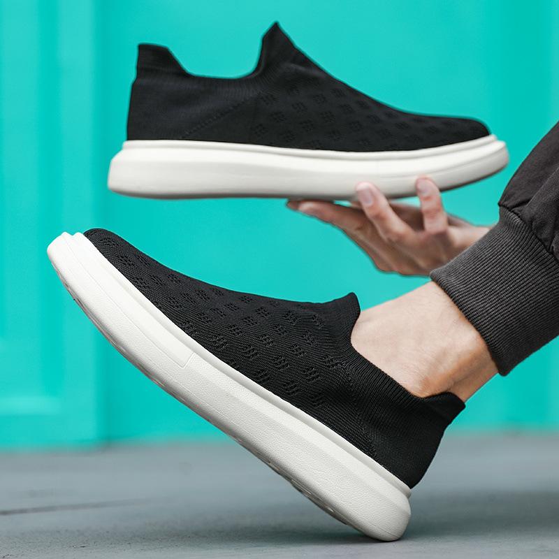 Hy [1868 people collect] PLOVER breathable hollow socks shoes men's new men's shoes casual dad shoes