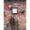 Wooden Antique Square Wall Clock 12 Inch Nautical For Office Home Decoration