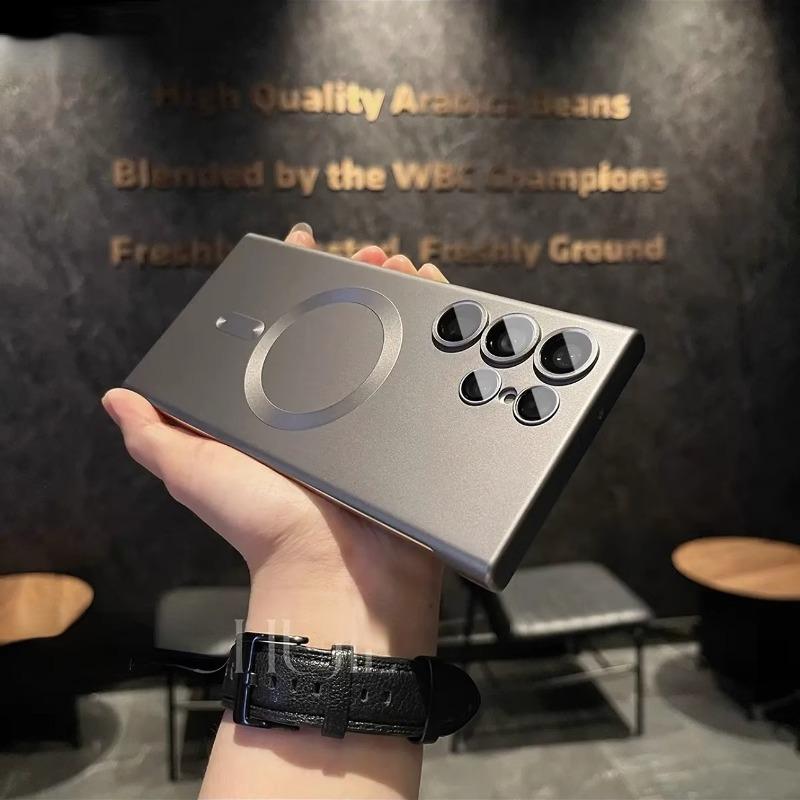 

Frosted Frameless Suitable for Samsung S25ultra Mobile Phone Case New Galaxy S24ultra Magnetic Protective Case Samsung Galaxy S23 Ultra