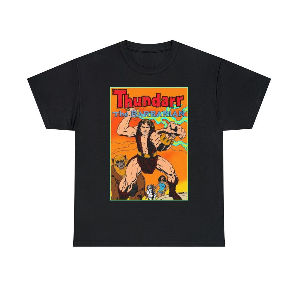 Thundarr the Barbarian 70 s Saturday morning cartoon  Men s Short Sleeve Tee Unisex T-Shirt M