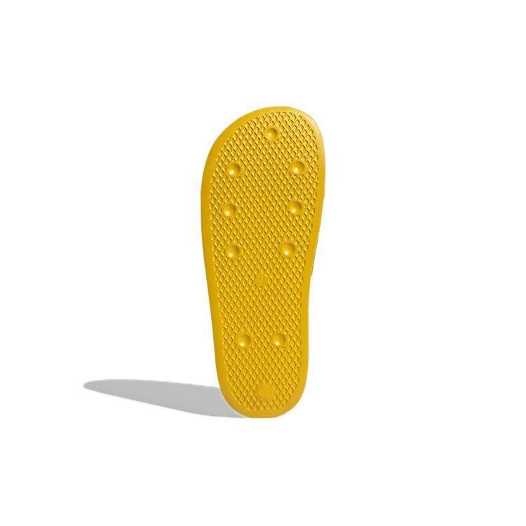 Adidas Originals Adilette Lite Simple Slip-On Rubber Sole Non-Slip Slide Sandals Unisex Sandals Misty-Yellow GX8893