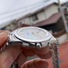 Used Citizen Exceed Mother-of-pearl Radio Wave Solar Beautiful Used Condition Titanium Duratect