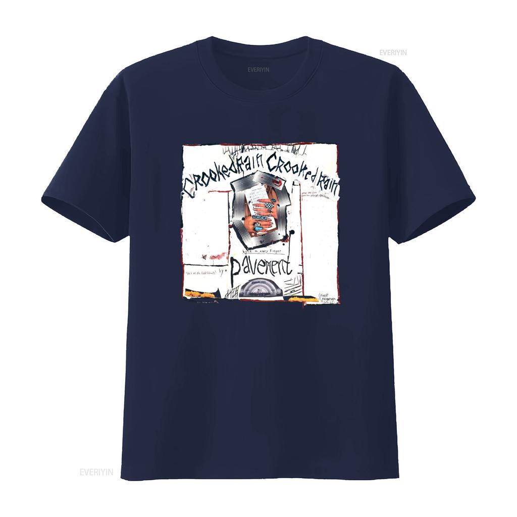 Paveunisext Band Crooked Rain T Shirt Full Size S 5xl Unique Art Print Design Rock Merch Vintage Homme Comfortable Stylish