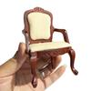 Collapsible Miniature Table And Chair Set Realistic 1/12 Dollhouses Accessories With Detailing