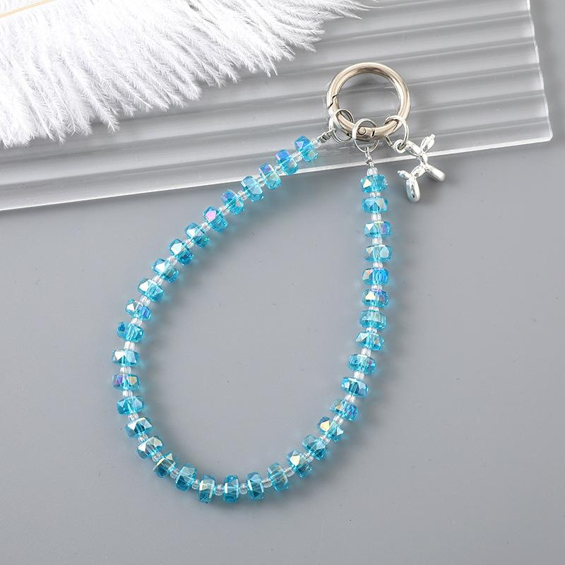 

Crystal Bead Pendant Mobile Phone Chain ABS
