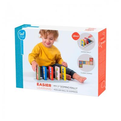 Εκπαιδευτικό παιχνίδι Taf Toys από τη συλλογή Savana - Το πρώτο μου ντόμινο