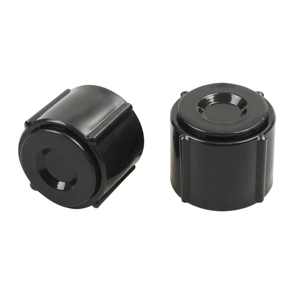 2pcs Trailer Low Point Drain Caps Hot & Cold Water Lines-1/2" Fit for RV Camper