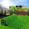 Large Luxury Artificial Grass Mat Durable Thin Synthetic Lawn Fake Turf for Gardens Balconies Patios Hotels And Restaurants