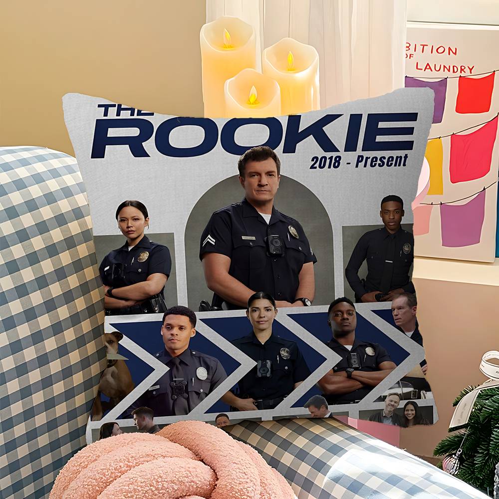 Crime Tv Seriesthe R-Rookie Personalized Pillow Cover Kids Bedroom Wild Party Decor Pillowcase Kid Birthday Shower Gift