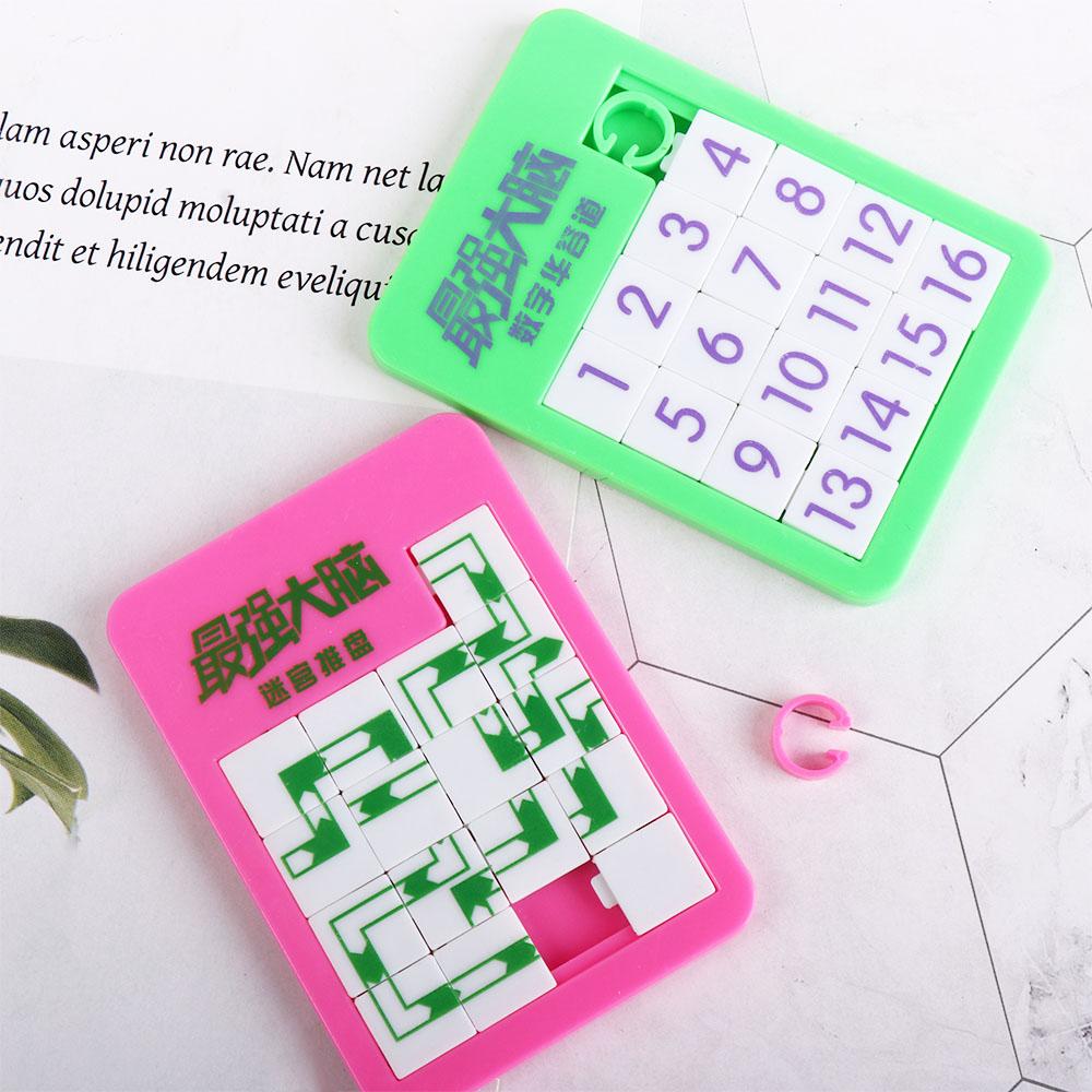 Developing Toy Children's Gift Early Education Moving Sliding Toy Number Puzzle Toy Jigsaw Puzzle