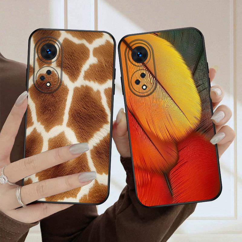 Tiger Skin Pattern For Oppo A98 54s 17 96 40 60 80 58 79 74 Reno 10 4Z 5G 5 Lite Find X 2 3 8 Pro 13 12 silicone soft phone case