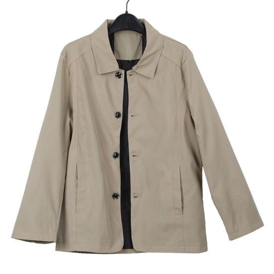Jaqueta masculina primavera outono manga longa gola virada para baixo único breasted cor sólida blazer de negócios terno casaco casual