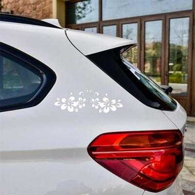 Car Auto Body Flower Sticker Automotive Exterior Floral Decals Flower Pattern Hood Decal Floral Bumper Stickers Self-Adhesive