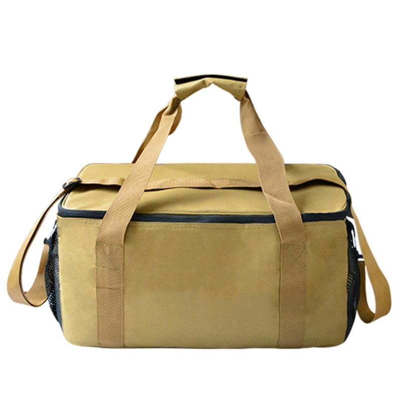 Thermal Food Container Picnics Cooler Handbag Folding Insulation BBQ Picnics Bag 1