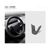 For Tesla Model Y Juniper Steering Wheel Base U-Shaped Panel Cover Interior Sticker