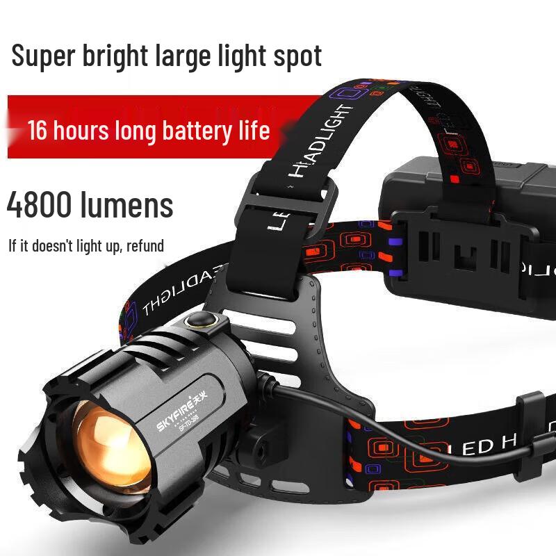 

Skyfire G5 LED Rechargeable Headlamp