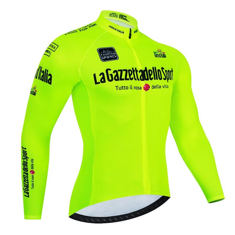 Maillot de Ciclismo de Manga Larga para Hombre Estilo Pro Team Ropa para Bicicleta de Montaña Transpirable de Secado Rápido Ropa de Rendimiento