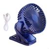 M6CB Travel Fan with 360 Degree Rotation and Three Speed Settings Quiet Desk Fan