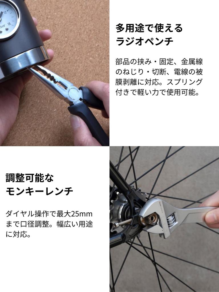 HOTO 12V Brushless Drill Driver Tool Kit with Maximum HD LED 4 Drill Bits for Metal and Magnetic 10 S2 Alloy Steel Nail Hammer with Rubber Long Nose