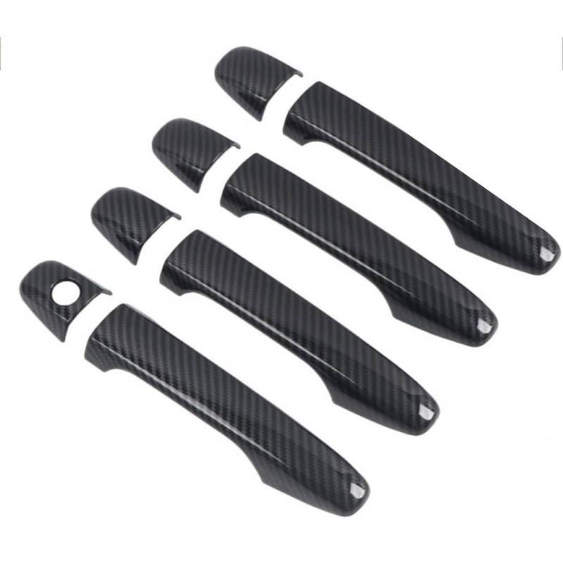 Carbon Fiber Pattern Door Handle Covers for 2013-2018 Subaru Forester