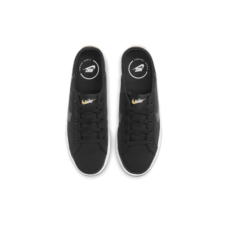 Nike Team Hustle D 9 FlyEase Black White Big Kids Basketball Shoes DB3970-001