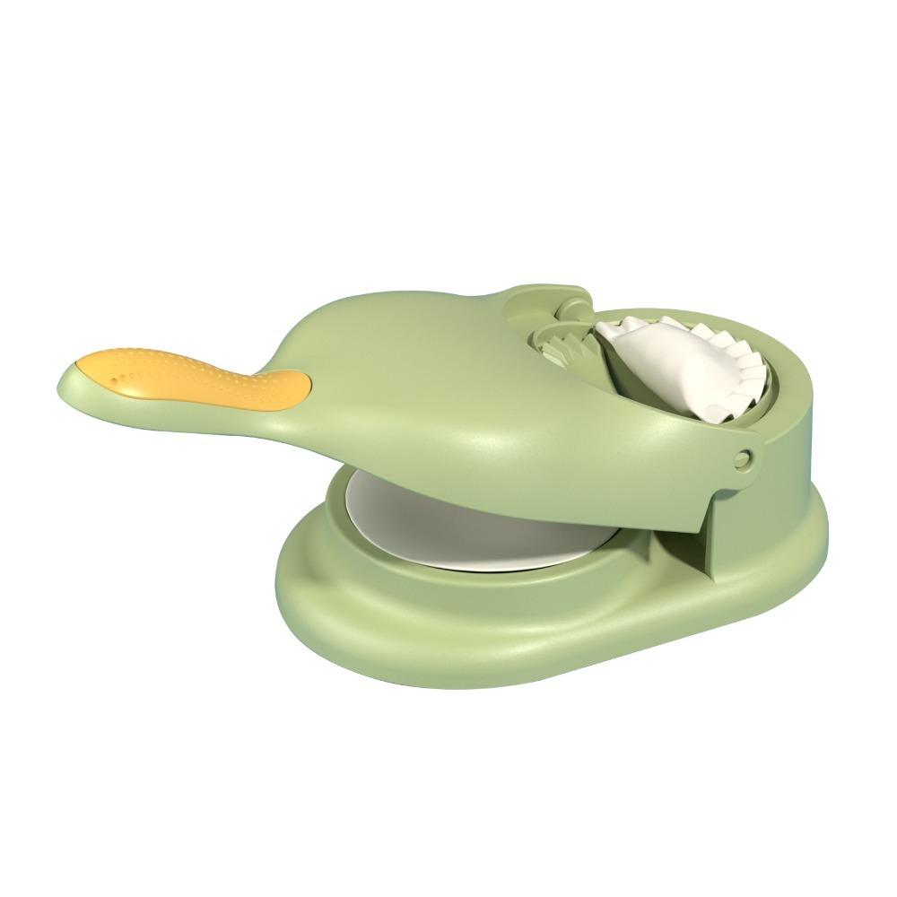 Practical Plastic Dumpling Maker Smooth Portable Dumpling Mold One-piece Dumpling Making Tool Family Use