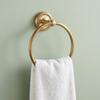 Brass Hand Towel Holder Antique Gold Towel Rack Hanger Towel Ring  Bathroom Kitchen Toilet