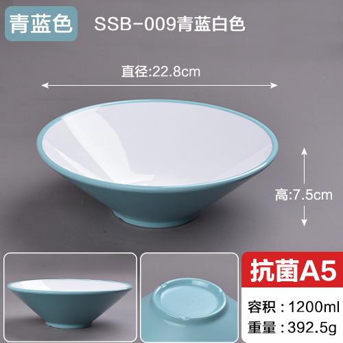 Melamine Tableware Two-color Ramen Bowl Commercial Spicy Hot Bowl Maocai Bowl