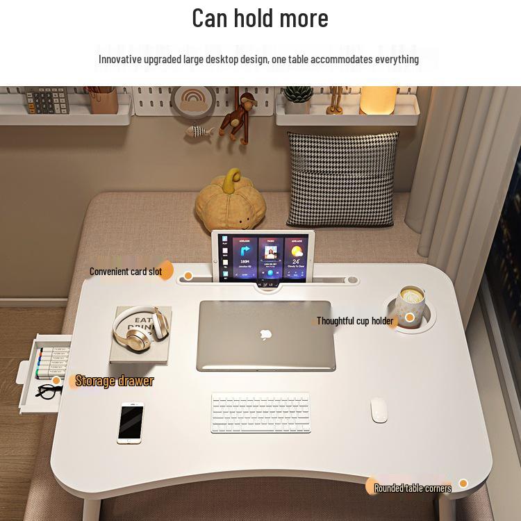 Foldable Multifunctional Laptop Desk and Bedside Table