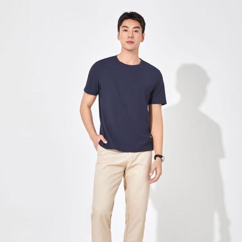 Yiliteng Men s Waffle Weave Breathable Cool-Feel Short Sleeve T-Shirt 2XL