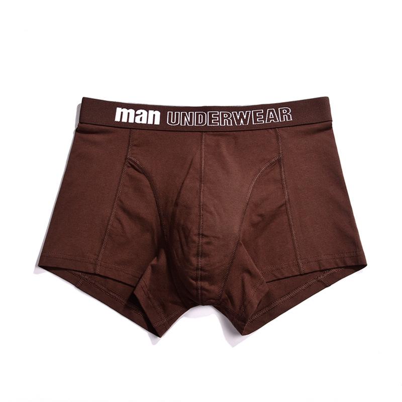 Men's Pure Cotton Mid-Waist Loose Boxer Briefs - Comfortable, Breathable, Plus Size Trunks (Long)