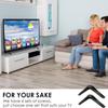 2pcs home Universal TV Large Stand Easy to Install TV Replacement Legs Anti-slip rubber pad and anti-falling nut for Most TVs