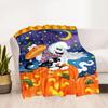 Halloween 36 Blanket Soft Warm Cozy Perfect for Livingroom Couch Bed Four Seasons Multipurpose Digital Print Best Holiday Gift for Friends Family