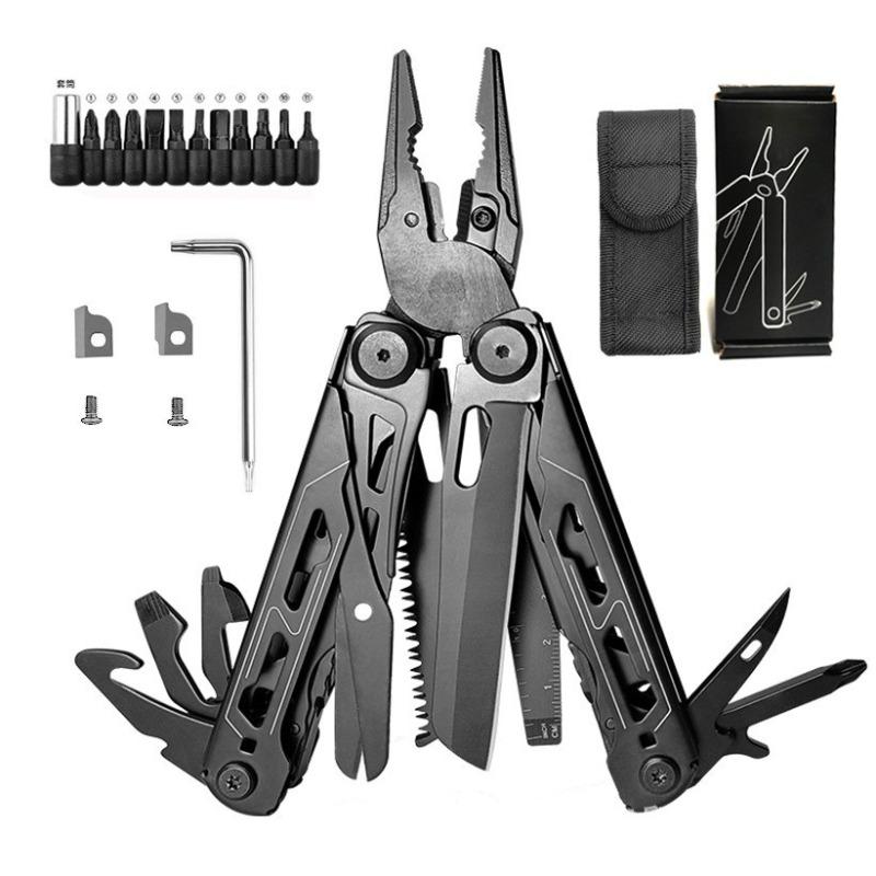 28-in-1 Multifunctional Pliers Outdoor Portable EDC Pliers Screwdriver Bottle Opener Measuring Ruler