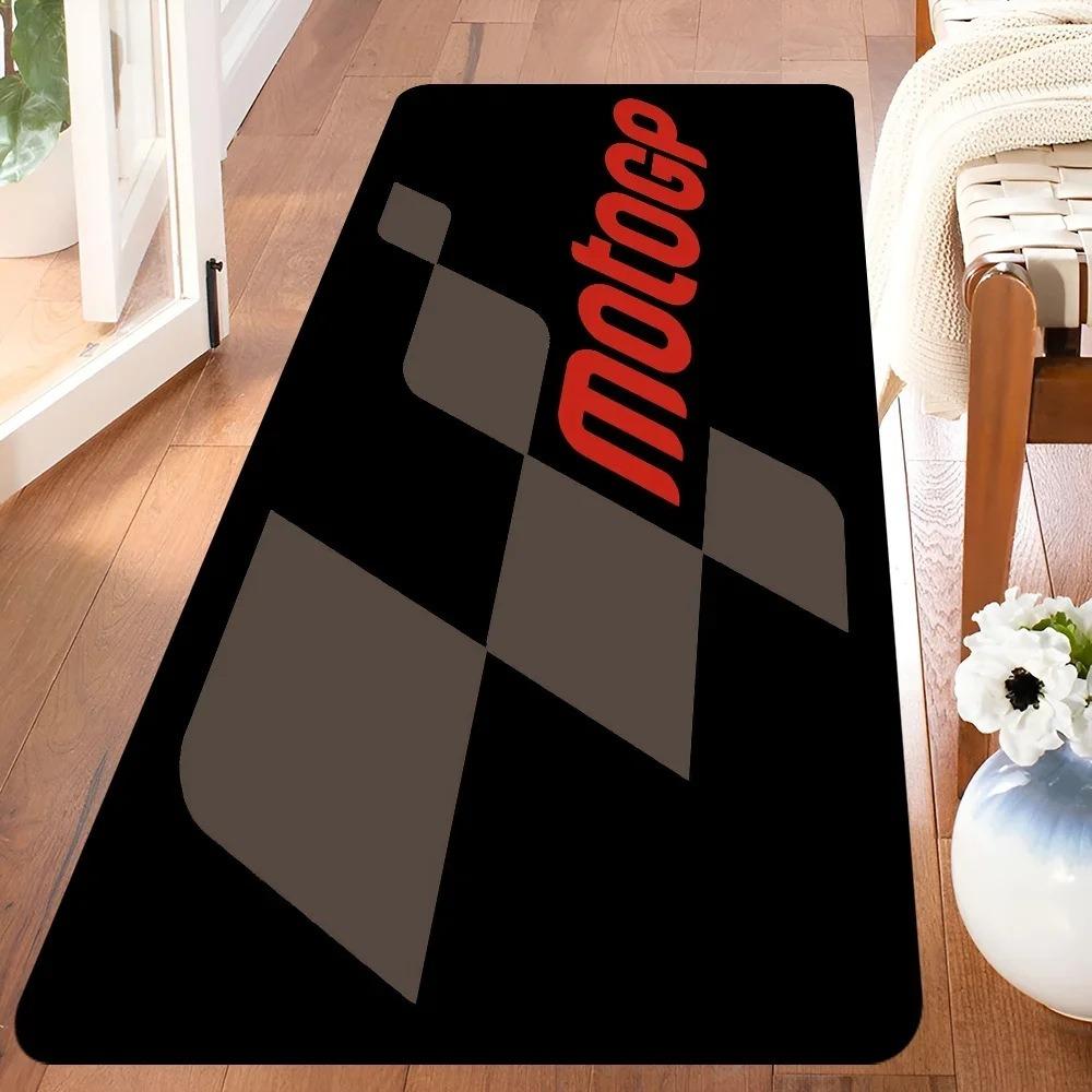 Nordic Style Motorcycle Carpet Rug for Bedroom Living Room Door Mats Soft Home Hotel Decor Decoration Balcony Non-slip Floor Mat