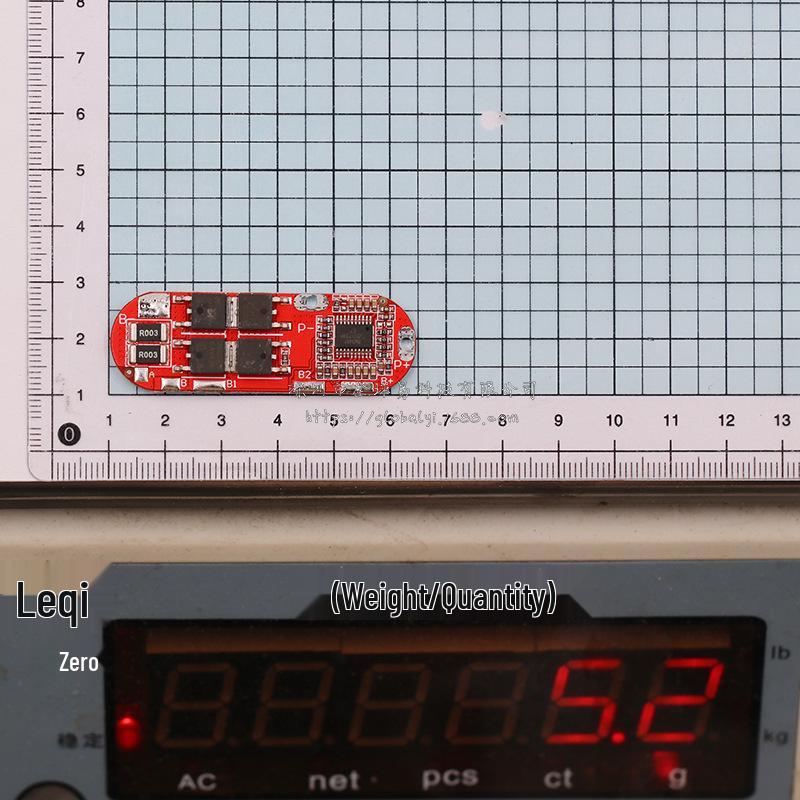 Polymer Lithium Battery Protection Board 3S/4S/5S, 20A Continuous, 40A Burst Current, High Current Ternary.