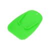 Motoforti Motorcycle Kickstand Pad Support Plate Pad Parking Stand Side Stand Extension Pad Green