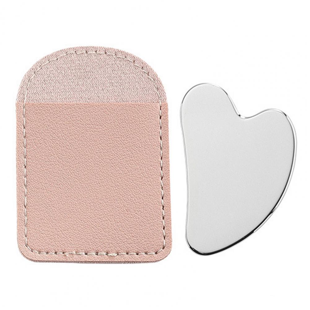 Stainless Steel Scraping Board Facial Body Care GuaSha Tool for Face Neck Back Shoulders Skin Tightening Facial Massager