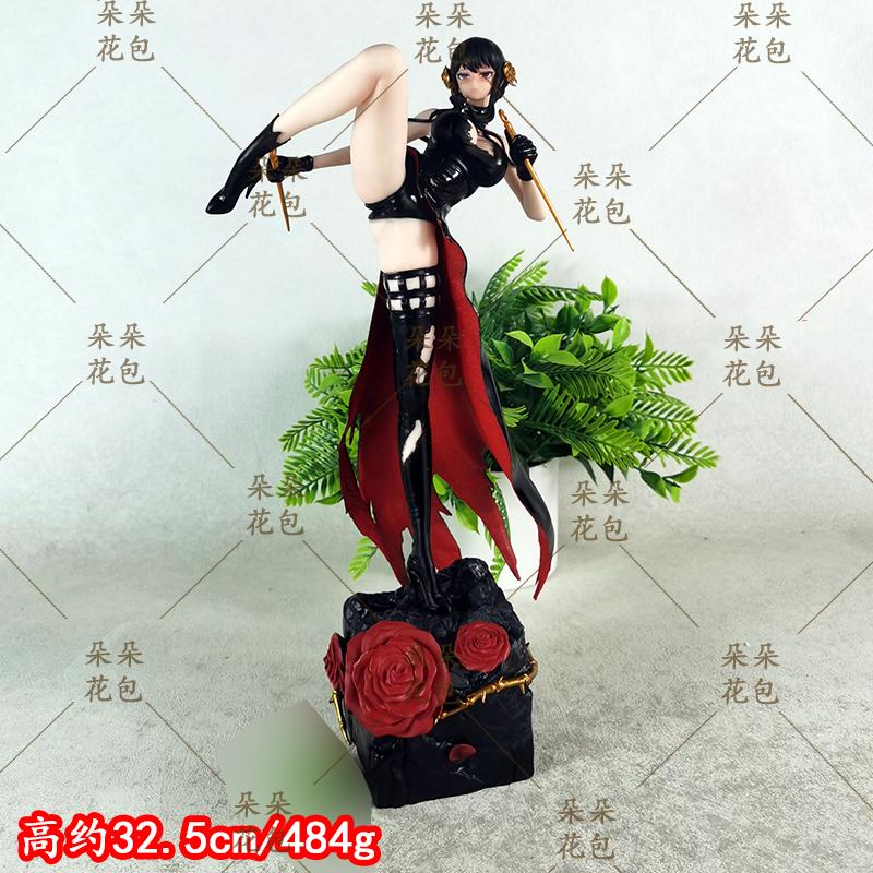 Spy X Family Yor Forger Combat Gk Figure Anime Beautiful Girl Statue Desktop Decoration For Anime Fans And Collectors Model Toy