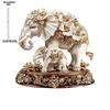 2D Flat Acrylic Elephant Decoration, Suitable for Indoor and Outdoor Decoration - No Batteries/electricity Required, Perfe