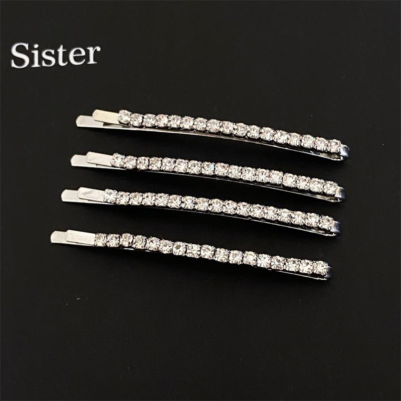 Bling Křišťálové Sponky do Vlasů Set Kamínkové Květiny Boční Pinetky Sladké Elegantní Pinetky Vlásenka Ženy Vlasové Doplňky