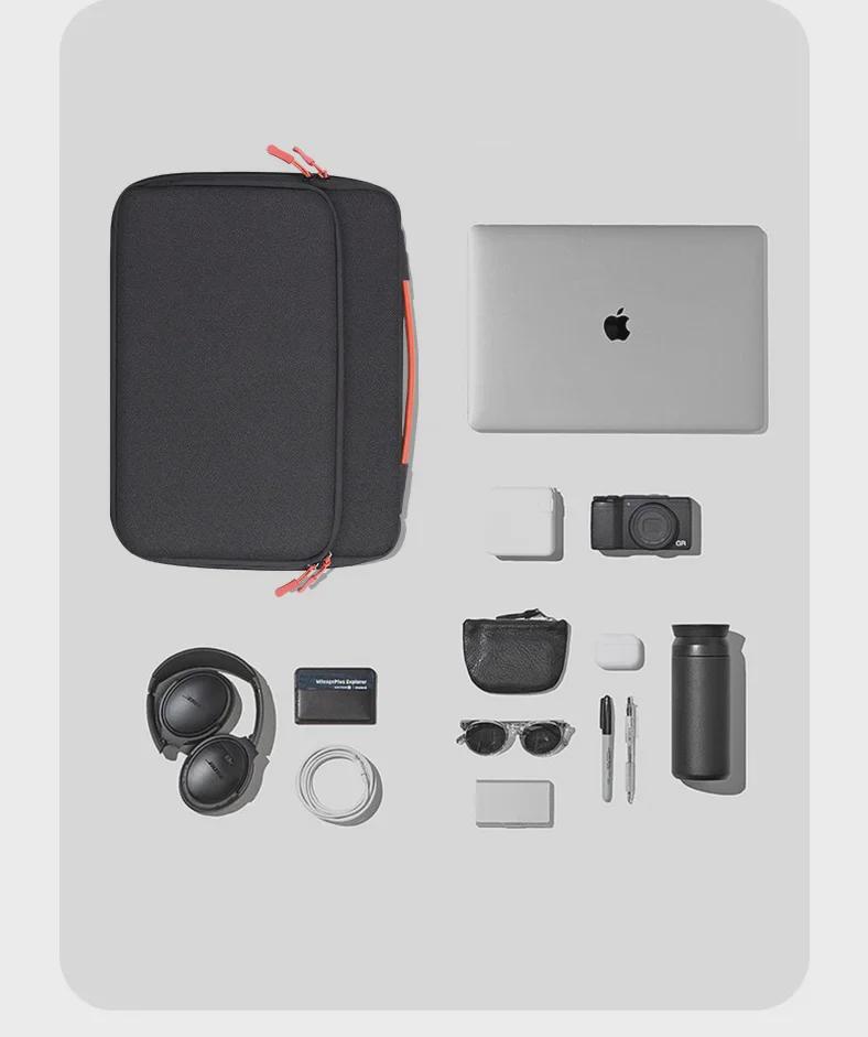 Torba na laptopa 15,6" z poduszką powietrzną chroniącą przed uderzeniami dla Apple, Mac, Huawei, Asus Tabletów i Komputerów