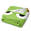 Oscar the Grouch Big Face Blanket S-Sesames Streets Warm Soft Plush Bedding Throws For Couch Chair Sofa Bed Bedspread Bed Cover