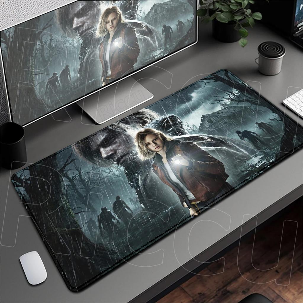30cmx60cm(11.8x23.6inch) Gaming Long Mouse Pad R-Resident Evil Requiem Laptop Cabinet Non-slip Gamer Keyboard Deskmat Computer Office Accessories